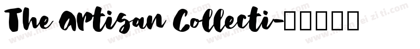 The Artisan Collecti字体转换